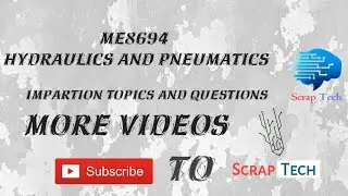 ME8694 Hydraulics and Pneumatics/Mech R17