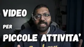 FILMMAKING TIPS || VIDEO PER PICCOLE ATTIVITA'