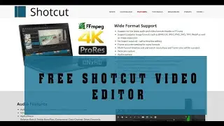 HOW TO DOWNLOAD AND INSTALL SHOTCUT FREE VIDEO EDITOR