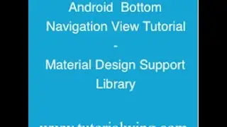 tutorialwing android bottom navigationview output