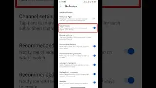 How to OFF YouTube subscription notifications #youtubeshorts #viralshorts #viralvideo