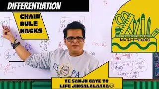 Class 11 | Chapter 13 | Differentiation | Introduction of operations | Chain rule