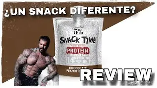 SNACK TIME DE 5% NUTRITION. | UNA MANTEQUILLA DE MANÍ DIFERENTE A LAS DEMÁS.