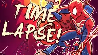 Marvel's Spider-Man - Artwork Timelapse!