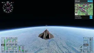 MSFS 2020 Darkstar from Amsterdam to Amman