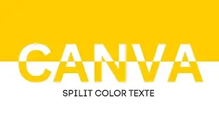 split color text in Canva | Canva tips and tricks | Canva tutorials