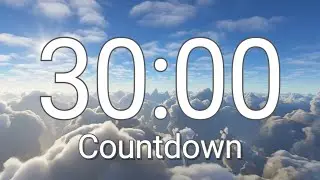 30 Minute Timer with Relaxing Music and Alarm