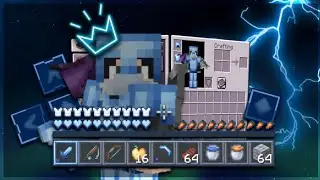 Snow Fault [16x] (FPS+) | MCPE PVP TEXTURE PACK (1.17.2) w/Java UI
