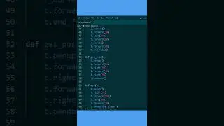 How to create Python logo in python || Python Turtle