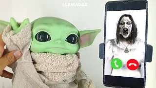 BABY YODA RECIBE UNA LLAMADA DE LA LLORONA