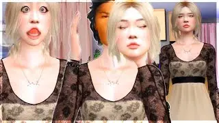 He's Take Over A Girl Life👧: MTF Transformation Story | Sims 4