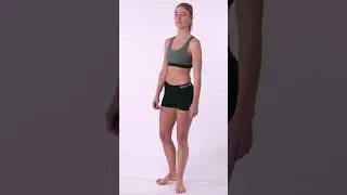 🏃‍♀️ Nike Pro Try On - Nike Pro Sports Bra - Nike Pro Shorts + Close Up - 4k 🏃‍♀️