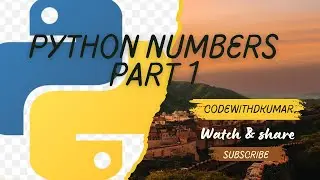 What are python numbers| python Number system | python number data type | python number data type