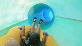 Medusa's Lair Rafting Slide (POV) at Aquaventure Atlantis Dubai