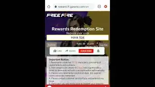 Free Fire Redeem Code Today 24 July 2022 | Today Redeem Code Free Fire | 101% Working Redeem Code