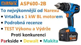 Ultraprofi vrtačka Narex ASP600-2B
