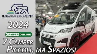 7 Camper piccoli, ma spaziosi, da Salone del Camper 2024