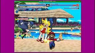 MUGEN REQUEST:Ciel & Super Mario vs P. Anarchy & Stocking|💻