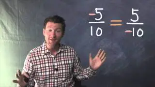 Negative Fractions | Dave May Teaches