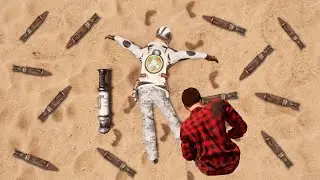 Убил типа на улице,а в трупе было много ракет и сих - Rust/Раст
