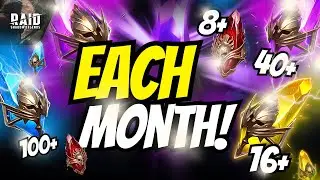 🔥 HOW TO GET SHARDS FOR FREE Every Month in RAID: Shadow Legends! 💎