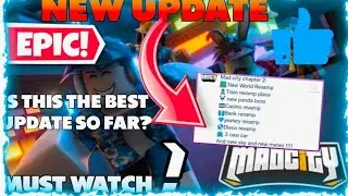 Mad City Update|Chapter 2 New Leaks!!!|Roblox|| Madcity
