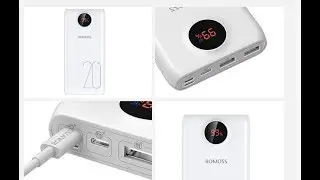 Внешний аккумулятор Romoss SW20 Pro  ✌  20000 мАч    18W за 20$  👍