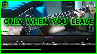 ✅ Spandau Ballet - ONLY WHEN YOU LEAVE ✅ Electric Guitar Cover | Guitar Tutorial.