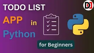 Simple Todo List Project in Python Programming for Beginners in HINDI | Python Beginner Projects