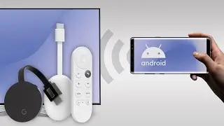 Screen Mirroring to Chromecast over Wifi or Internet 4g 5g LTE