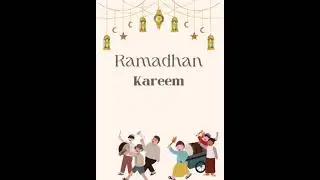 Background Video Watercolor Ramadhan