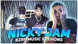 REACCIONANDO | BZRP MUSIC SESSIONS #41 NICKY JAM ⚡