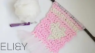 TURNING TULLE INTO YARN *WALL HANGING* | ELI&Y