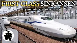 【JAPAN's First class 】Cross Japan with the most luxurious seat in Japan 🚄  Tokyo to Shin-Osaka