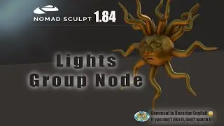 Nomad Sculpt - Lights Group Node - Tip - Tutorial (V1.84 - 28.12.2023)