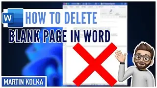How to Delete Blank Page in Word | Windows