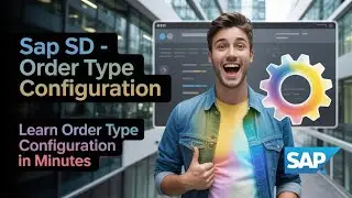 || Order Type Configuration | Part 1 | T-Code = VOV8 | SAP SD Training ||