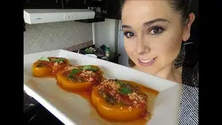 Pimientos rellenos, comida que te dan en Google/Marisolpink