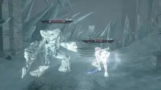 Skyrim Battles - Ancient Frost Atronach vs. Atronachs, Dremora Lord, and more