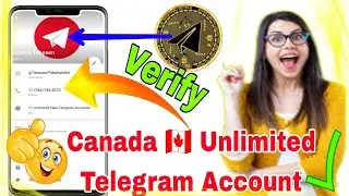 How To Create Unlimited Fake Telegram Account 2023 || How to Get Canada 🇨🇦 Number for Telegram 🇺🇲