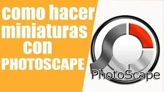 Como hacer miniaturas en PhotoScape - BASICO-