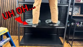 Bezuny Metal Garage Shelving Unit - Assembly & Review