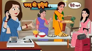 ननद की छुट्टियां | Stories in Hindi | Moral Stories | Bedtime Stories | Hindi Kahani | Storytime