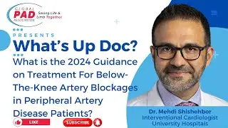 Guidance For PAD Treatment Below The Knee I Dr  Mehdi Shishehbor