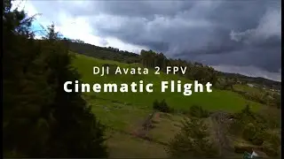 DJI Avata 2 Rainy Day Cinematic Mountain Flight