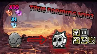 True Forming N103 Into Gas Mask Cat! (Battle Cats)