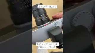 Leica M240 and the old Tele-Elmarit 90mm f2.8 lens