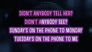 She Came In Through the Bathroom Window (Karaoke) - Joe Cocker