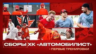 «Автомобилист» готовится к новому сезону // Репортаж с первых тренировок в Рефтинском