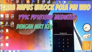 Cara Hapus Unlock Pola Pin Vivo Y91C PD1818HF Mediatek Dengan Mrt Key